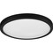 Progress Lighting Everlume Collection Black 14" Edgelit Round Trim Ring P860051-031 - alternate 2